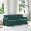 Sofa Tamsiai žalia 142 x 80 x 85 cm Metalas