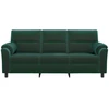 Sofa Tamsiai žalia 214 x 85 x 93 cm Aksomas