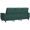 Sofa Tamsiai žalia 214 x 90 x 95 cm Audinys
