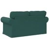 Sofa Tamsiai žalia 155 x 82 x 80 cm audinys
