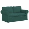 Sofa Tamsiai žalia 155 x 82 x 80 cm audinys