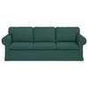 Sofa Tamsiai žalia 215 x 82 x 80 cm Metalas