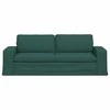 Sofa Tamsiai žalia 222 x 80 x 82 cm Metalas