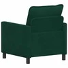 Sofa Tamsiai žalia 76 x 81 x 87,5 cm Aksomas