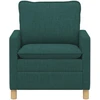 Sofa Tamsiai žalia 76 x 81 x 87,5 cm Audinys