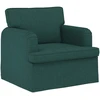 Sofa Tamsiai žalia 84 x 80 x 85 cm audinys