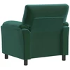 Sofa Tamsiai žalia 94 x 85 x 93 cm Aksomas