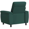 Sofa Tamsiai žalia 95 x 90 x 95 cm Audinys