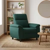 Sofa Tamsiai žalia 95 x 90 x 95 cm Audinys