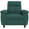 Sofa Tamsiai žalia 95 x 90 x 95 cm Audinys
