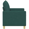 Sofa Tamsiai žalia Audinys