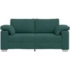Dvivietė sofa Tamsiai žalia 180 cm audinys