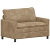 Sofa Taupe 126 x 81 x 87,5 cm Poliesteris