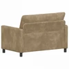 Sofa Taupe 126 x 81 x 87,5 cm Poliesteris