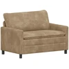 Sofa Taupe 126 x 81 x 87,5 cm Poliesteris