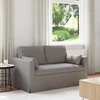 Sofa Taupe 138 x 78 x 80 cm Metalas