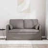 Sofa Taupe 138 x 78 x 80 cm Metalas