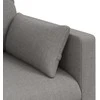 Sofa Taupe 138 x 78 x 80 cm Metalas