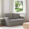 Sofa Taupe 142 x 80 x 85 cm Metalas