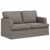 Sofa Taupe 142 x 80 x 85 cm Metalas