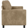 Sofa Taupe 156 x 81 x 87,5 cm Poliesteris