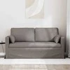 Sofa Taupe 159 x 78 x 80 cm Metalas