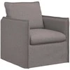 Sofa Taupe 195 x 82 x 85 cm Metalas