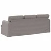 Sofa Taupe 142 x 80 x 85 cm Metalas