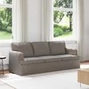 Sofa Taupe 142 x 80 x 85 cm Metalas