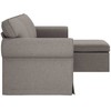 Sofa Tortora 215 x 138 x 80 cm audinys