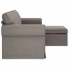 Sofa Tortora 195 x 138 x 80 cm audinys