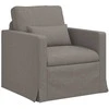 Fotelis Sofa Taupe 78 x 78 x 80 cm Metalas