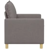 Sofa Taupe Audinys
