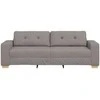 3-Vietis Sofa Taupe 220 cm audinys