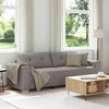 3-Vietis Sofa Taupe 220 cm audinys