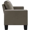 Sofa Taupe Dvivietės audinys