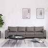 Sofa Taupe Keturvietis audinys