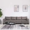 Sofa Taupe Keturvietis audinys