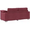 Dvivietė sofa Vyno raudona 180 cm audinys