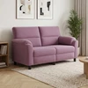 Sofa Violetinė 174 x 85 x 93 cm Aksomas