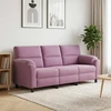 Sofa Violetinė 214 x 85 x 93 cm Aksomas