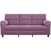 Sofa Violetinė 214 x 85 x 93 cm Aksomas