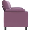Sofa Violetinė 214 x 85 x 93 cm Aksomas