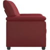 Sofa Vyno raudona 151 x 85 x 93 cm Dirbtinė oda