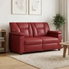 Sofa Vyno raudona 151 x 85 x 93 cm Dirbtinė oda