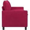 Sofa Vyno raudona 156 x 81 x 87,5 cm Aksomas
