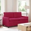Sofa Vyno raudona 156 x 81 x 87,5 cm Aksomas