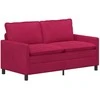 Sofa Vyno raudona 156 x 81 x 87,5 cm Aksomas