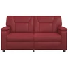 Sofa Vyno raudona 171 x 85 x 93 cm Dirbtinė oda