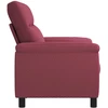 Sofa Vyno raudona 178 x 90 x 95 cm Audinys
